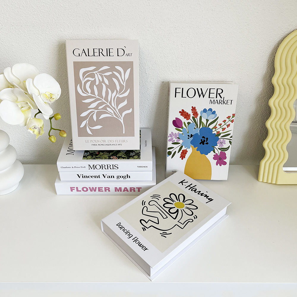 Home Decor Magazine - Buku simulasi seni bunga Inggris dekoratif