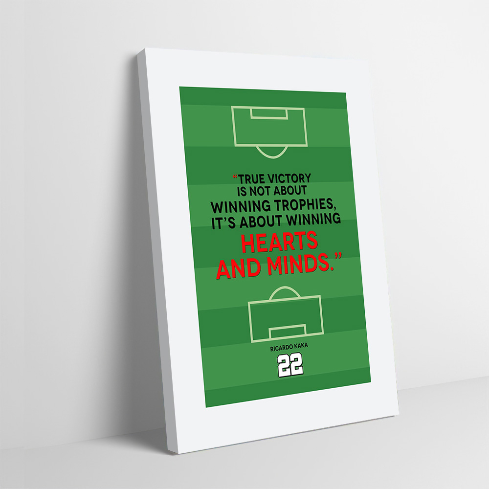 Home Decor Quotes On Wall - Ricardo Kaka Kutipan di Lapangan Sepak