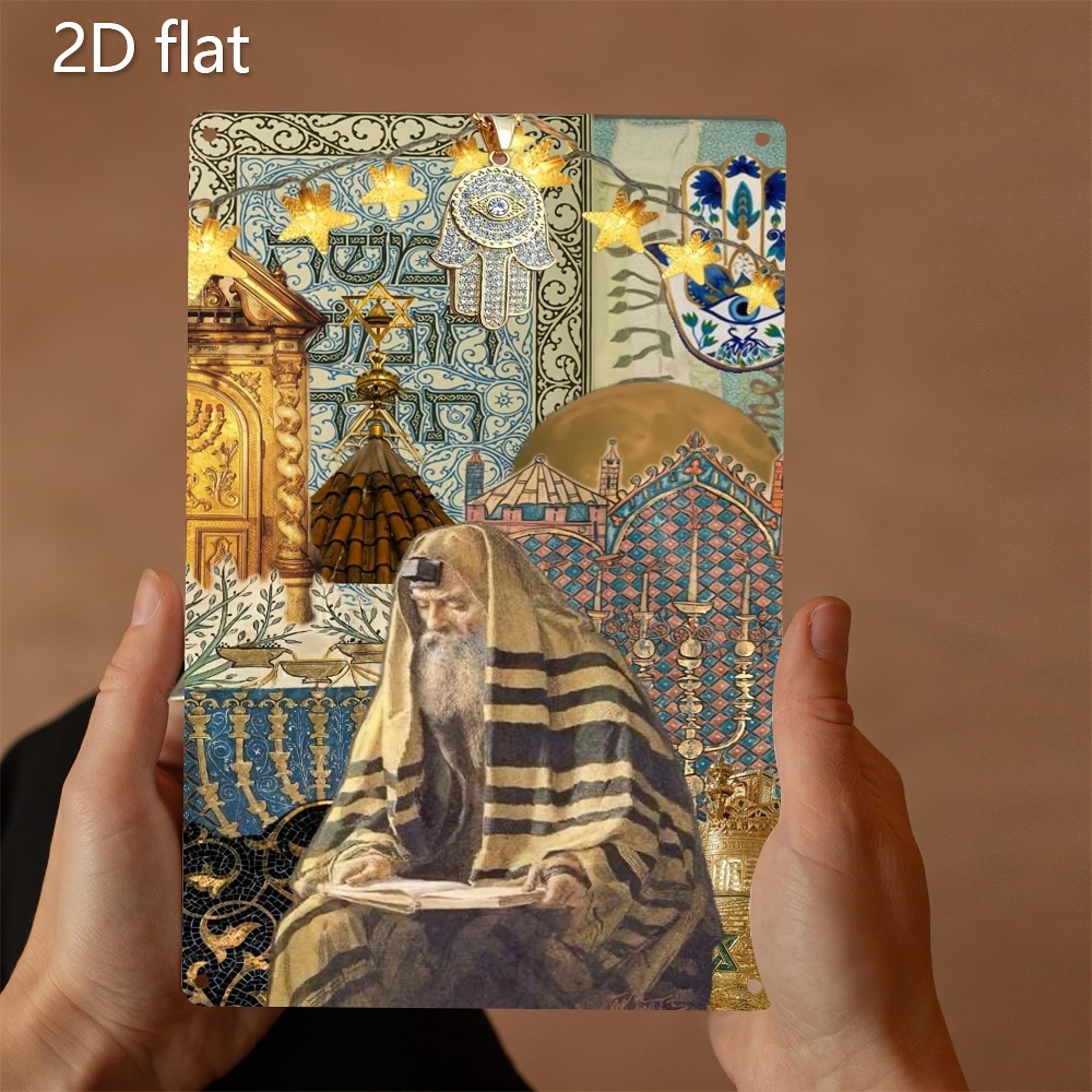 Home Decor In - CIFBUY Seni Dinding Aluminium Vintage Gambar