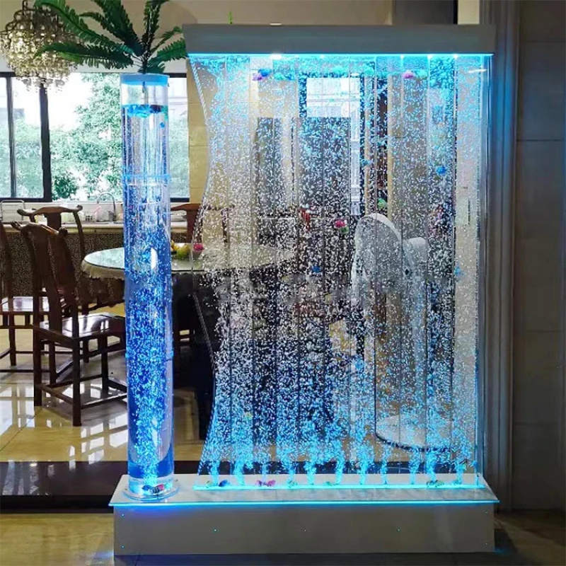 Room Divider Screen - Partisi Ruangan Modern LED Bercahaya dengan