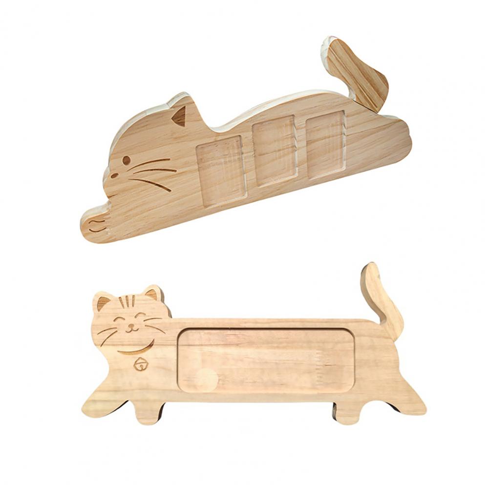 Bamboo Photo Frame - Bingkai Foto Ekor Kucing yang Dapat