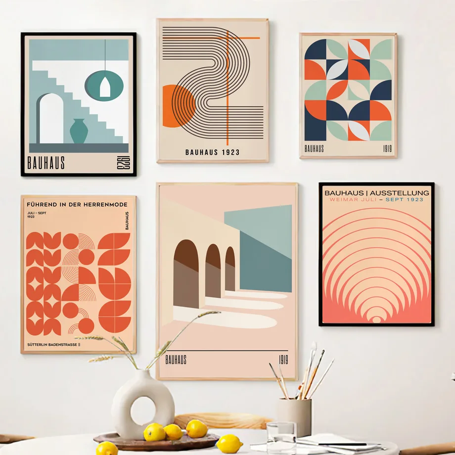 Home Decor Expo - Seni Dinding Kanvas Bauhaus Expo -