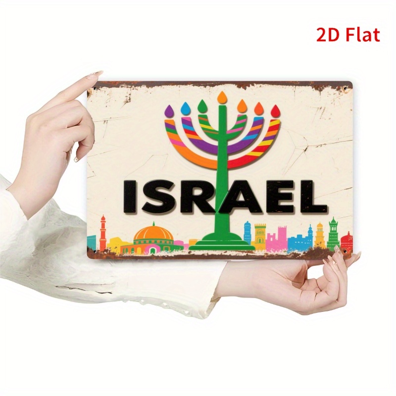 Home Decor In - CIFBUY Hiasan Dinding Aluminium Vintage, Papan