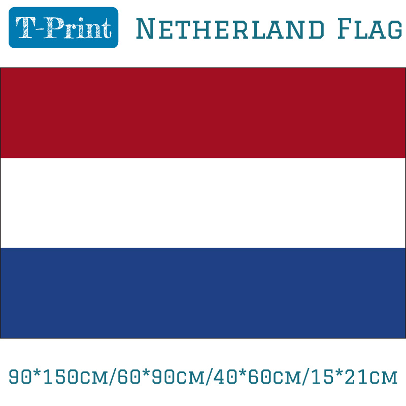 Home Decor Netherlands - Baru 3X5 Kaki Bendera Belanda Besar