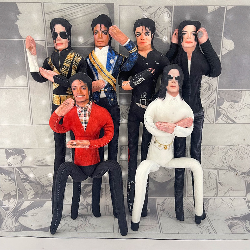 Home Decor Online - Boneka Plush Michael Jackson dengan Sendi