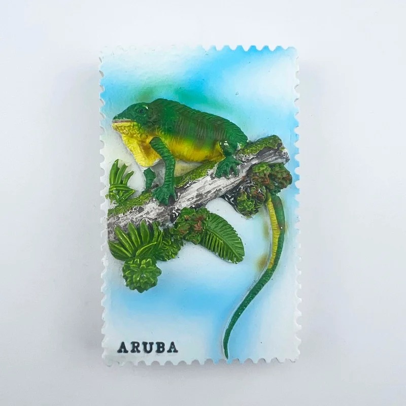 Home Decor Netherlands - Magnet Kulkas Belanda Aruba Suvenir Wisata