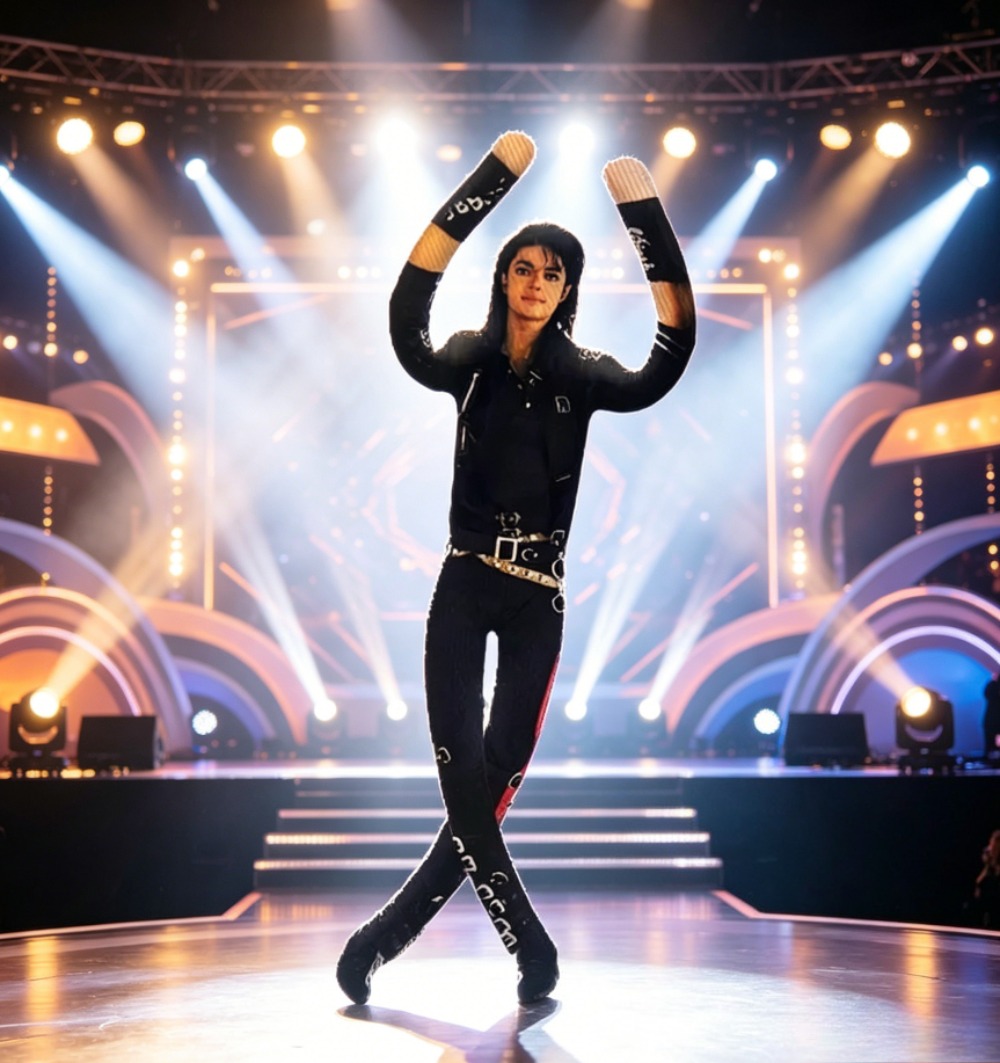 Home Decor Online - Michael Jackson Boneka Plush dengan Sendi