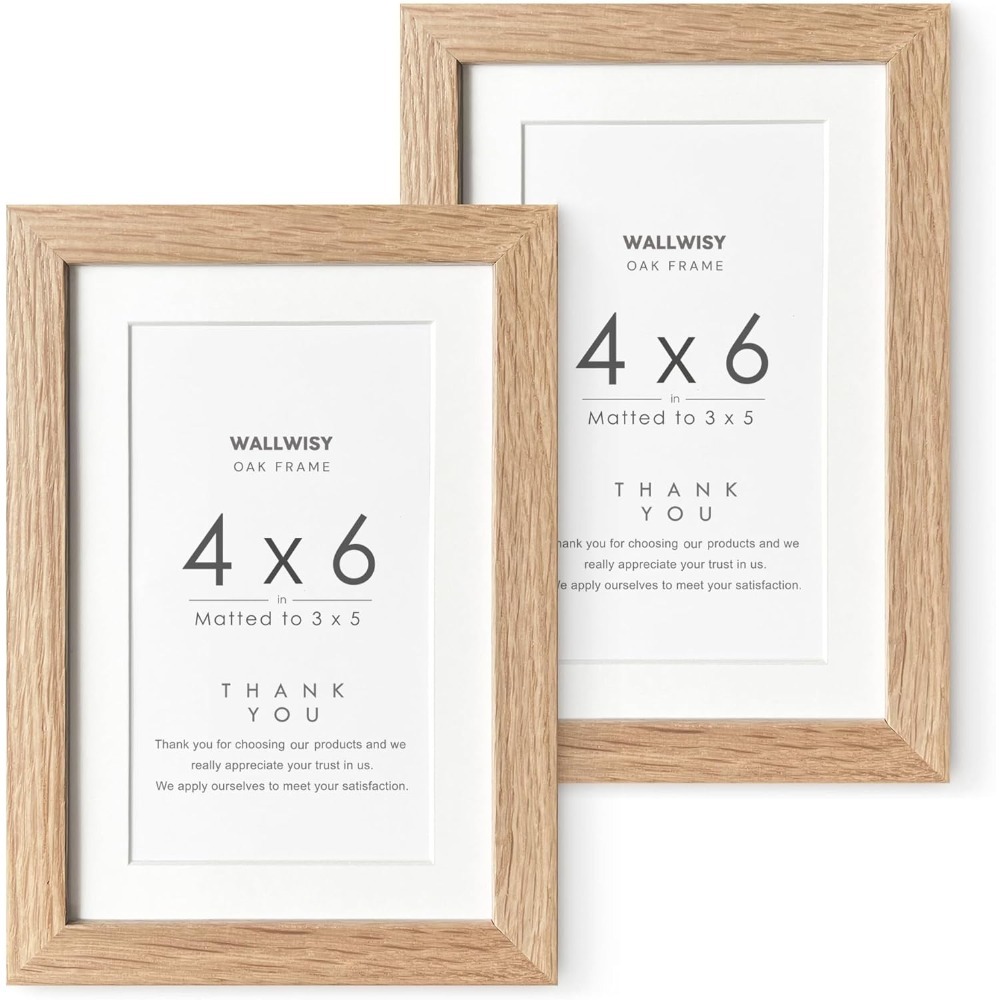 Bamboo Photo Frame - Bingkai Foto 4x6, Bingkai Foto Kayu