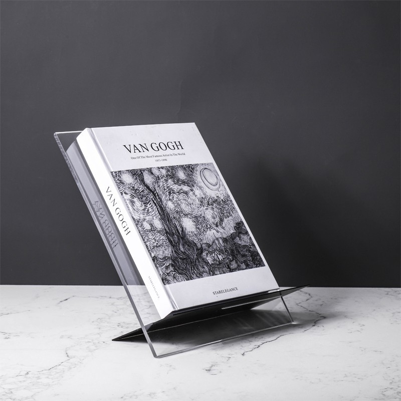 Home Decor Magazine - Rak buku akrilik sederhana Modern ornamen