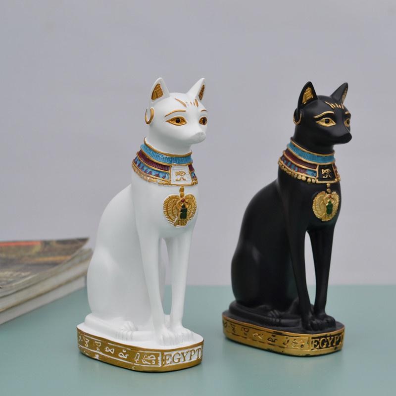 Home Decor Egypt - Patung kucing ornamen patung kucing Mesir