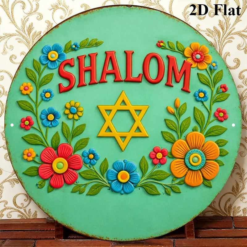 Home Decor In - CIFBUY Seni Dinding Aluminium Bintang Daud