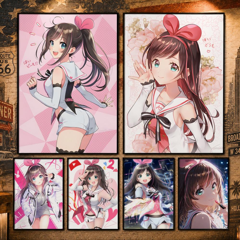 Home Decor Ai Free - Poster Virtual Idol K-kizuna AIS Stiker