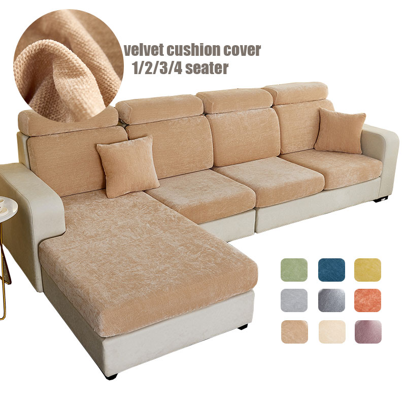 Home Decor Fallout 4 - Sarung bantal sofa beludru 1/2/3/4 tempat