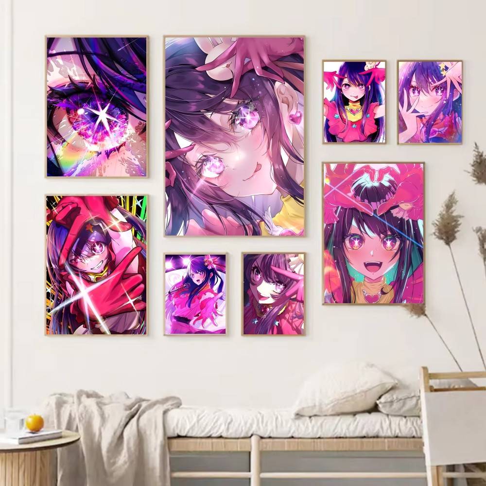 Home Decor Ai Free - Poster Karakter Anime A-Ai H-Hoshino Cetak