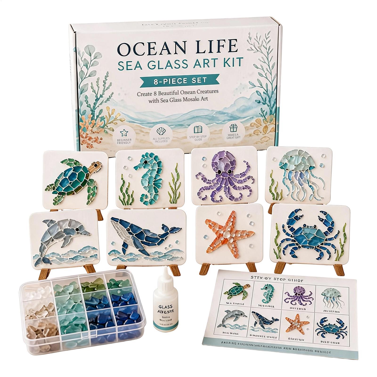 Home Decor Nautical - 1pc Kit Kerajinan DIY Seni Mozaik