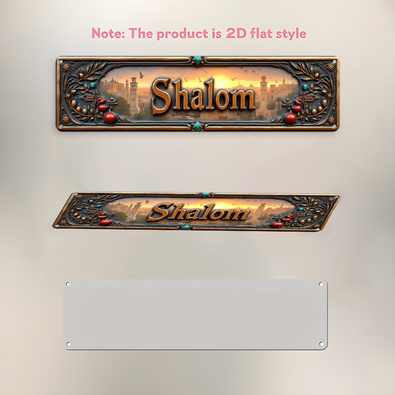CIFBUY Vintage Shalom Hebrew A - Home Decor In ulasan dan harga