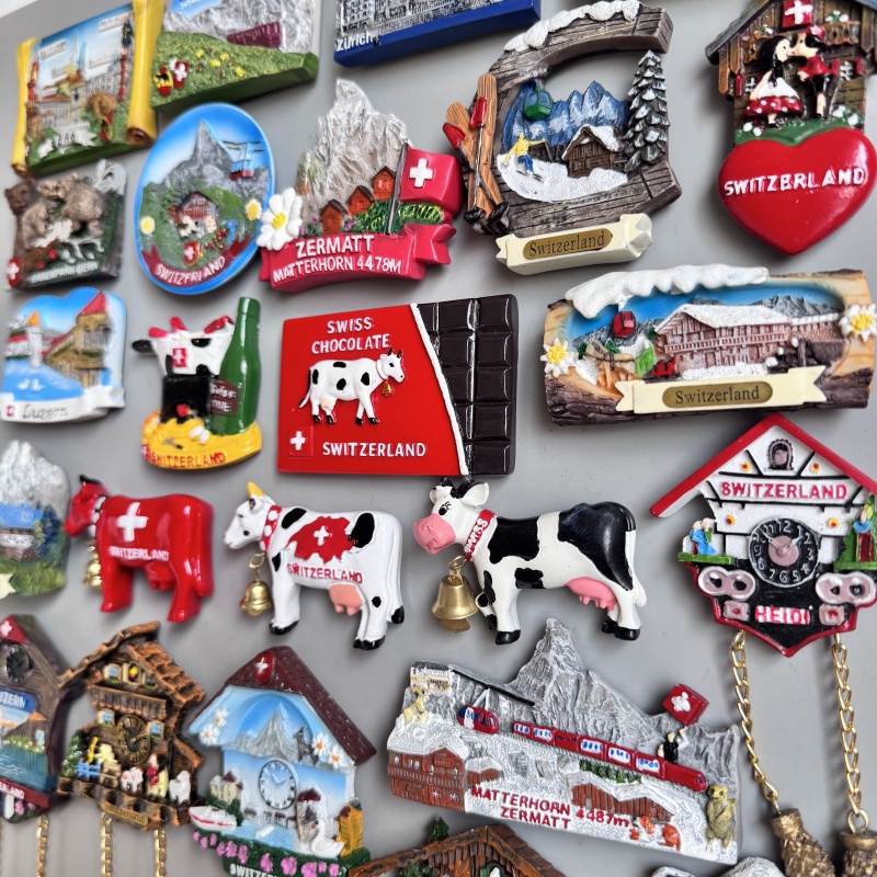 Magnet Kulkas Swiss Bern Zuric - Home Decor Zurich ulasan dan harga