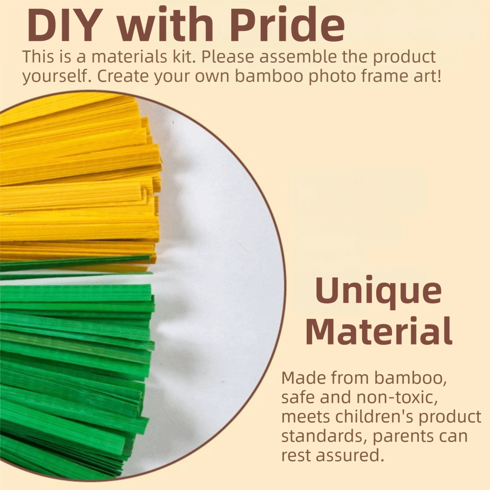 Bingkai Foto Hadiah Festival P - Bamboo Photo Frame ulasan dan harga