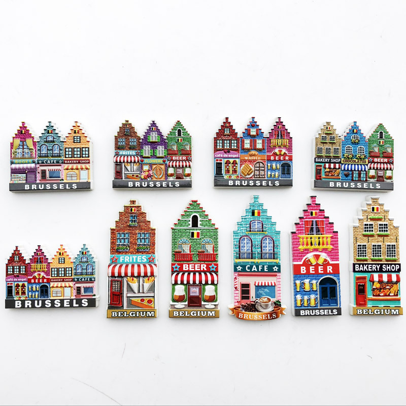 Rumah Belanda UV Cetak Resin M - Home Decor Netherlands ulasan dan harga