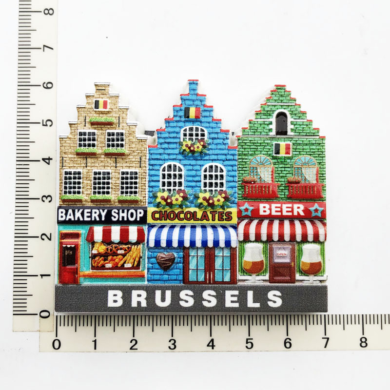 Rumah Belanda UV Cetak Resin M - Home Decor Netherlands ulasan dan harga
