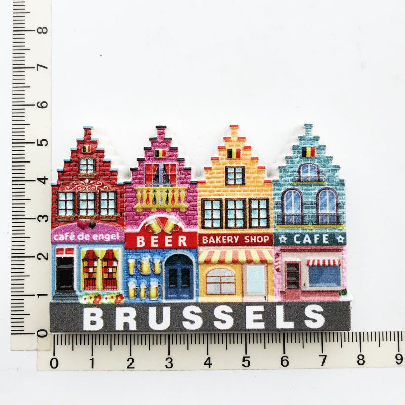 Rumah Belanda UV Cetak Resin M - Home Decor Netherlands ulasan dan harga