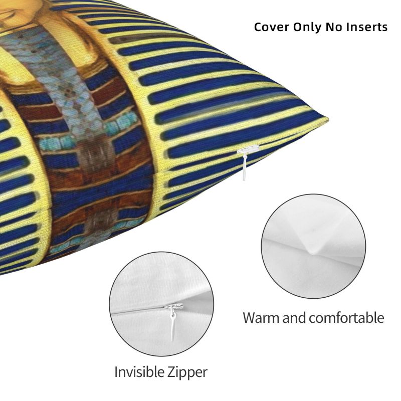 Sarung Bantal Mewah Raja Firau - Home Decor Egypt ulasan dan harga