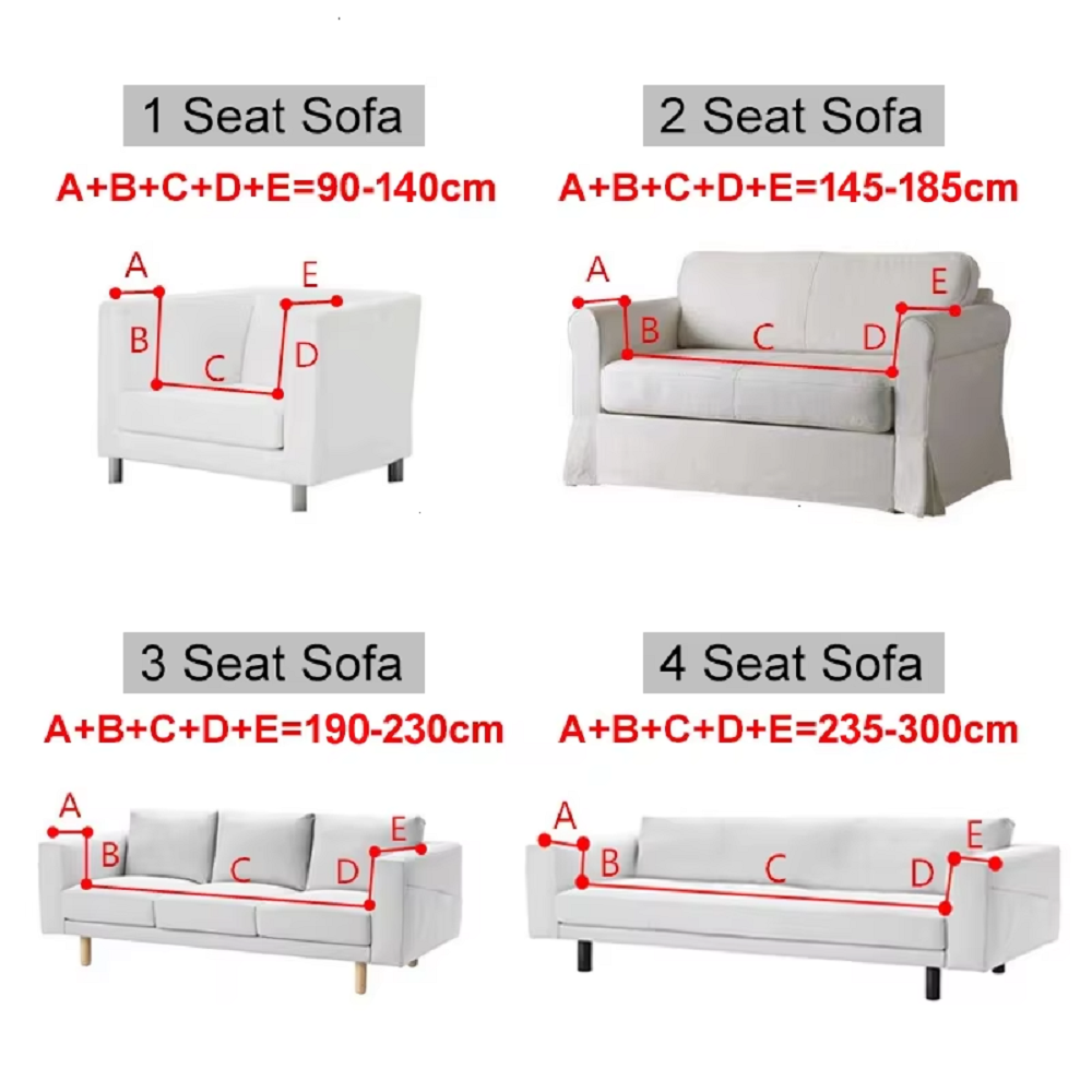 Sarung Sofa Seersucker elastis - Home Decor Fallout 4 ulasan dan harga