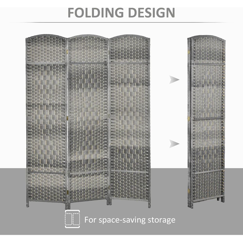 Pembatas Ruangan 3 Panel Anyam - Room Divider Screen ulasan dan harga
