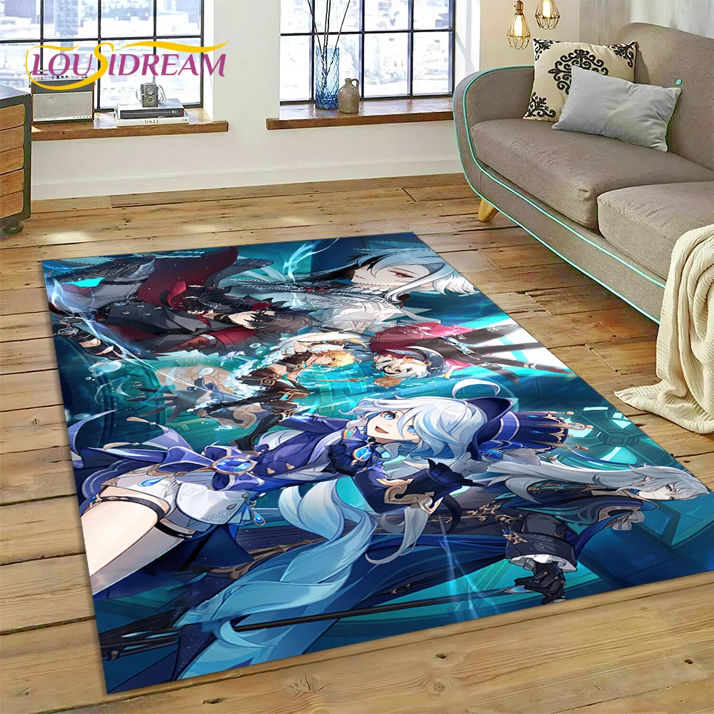 Karpet Permainan Kartun Genshi - Home Decor Games Online Free ulasan dan harga