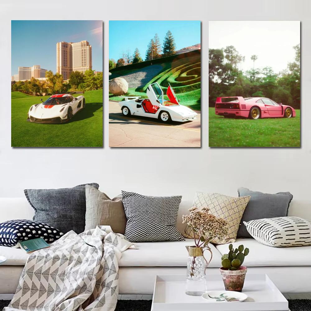 Poster Mobil Mewah Chazzydawg  - Home Decor Japandi Style ulasan dan harga