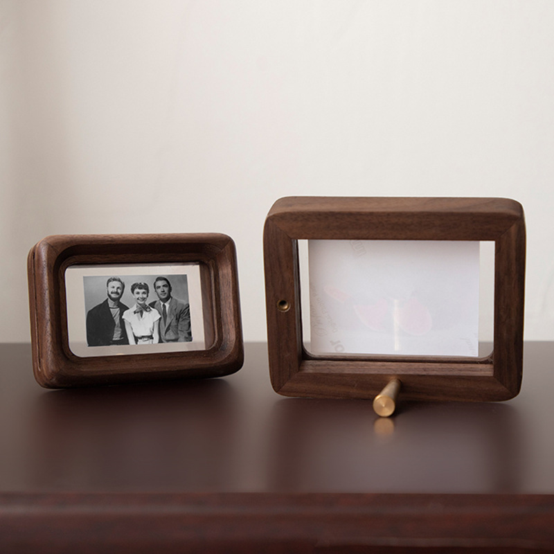 Bingkai Foto Transparan Dua Si - Bamboo Photo Frame ulasan dan harga