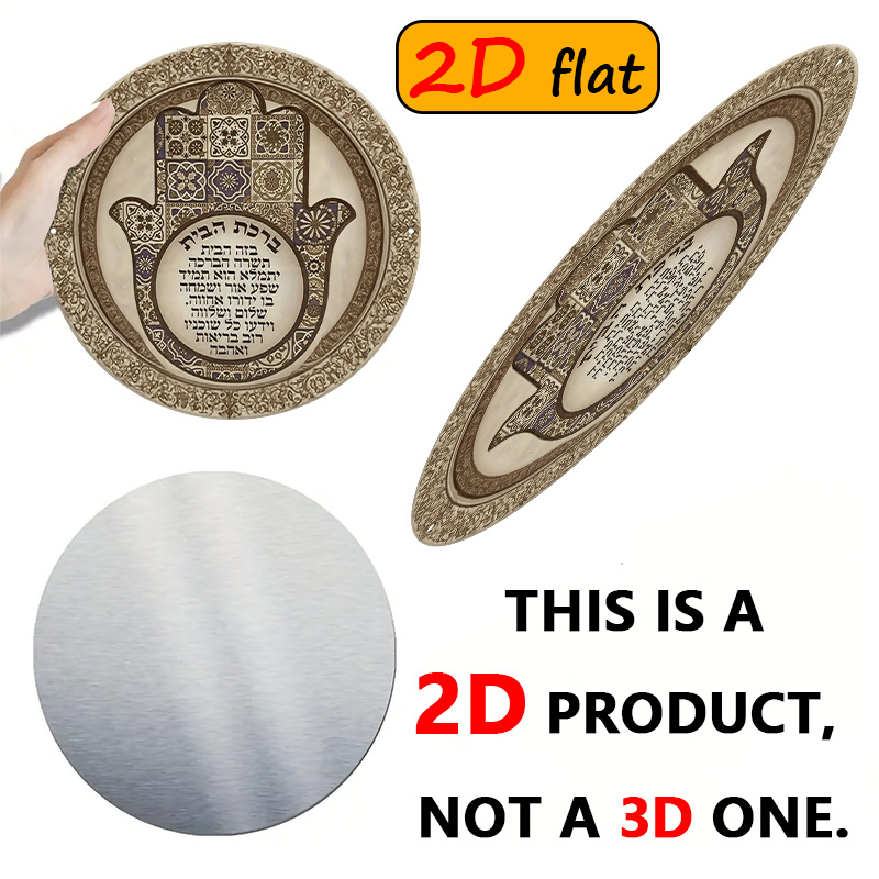 CIFBUY Hiasan Dinding Aluminiu - Home Decor In ulasan dan harga