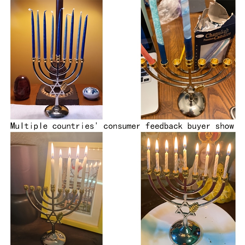 Tempat Lilin Hanukkah Menorah  - Home Decor In ulasan dan harga