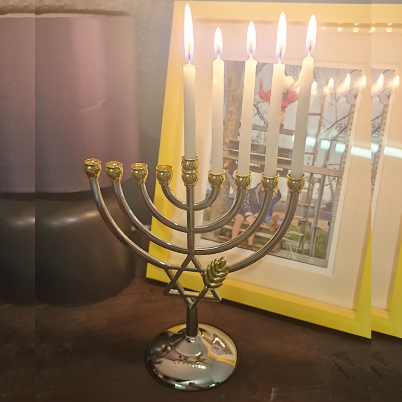 Tempat Lilin Hanukkah Menorah  - Home Decor In ulasan dan harga