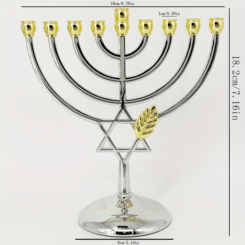 Tempat Lilin Hanukkah Menorah  - Home Decor In ulasan dan harga