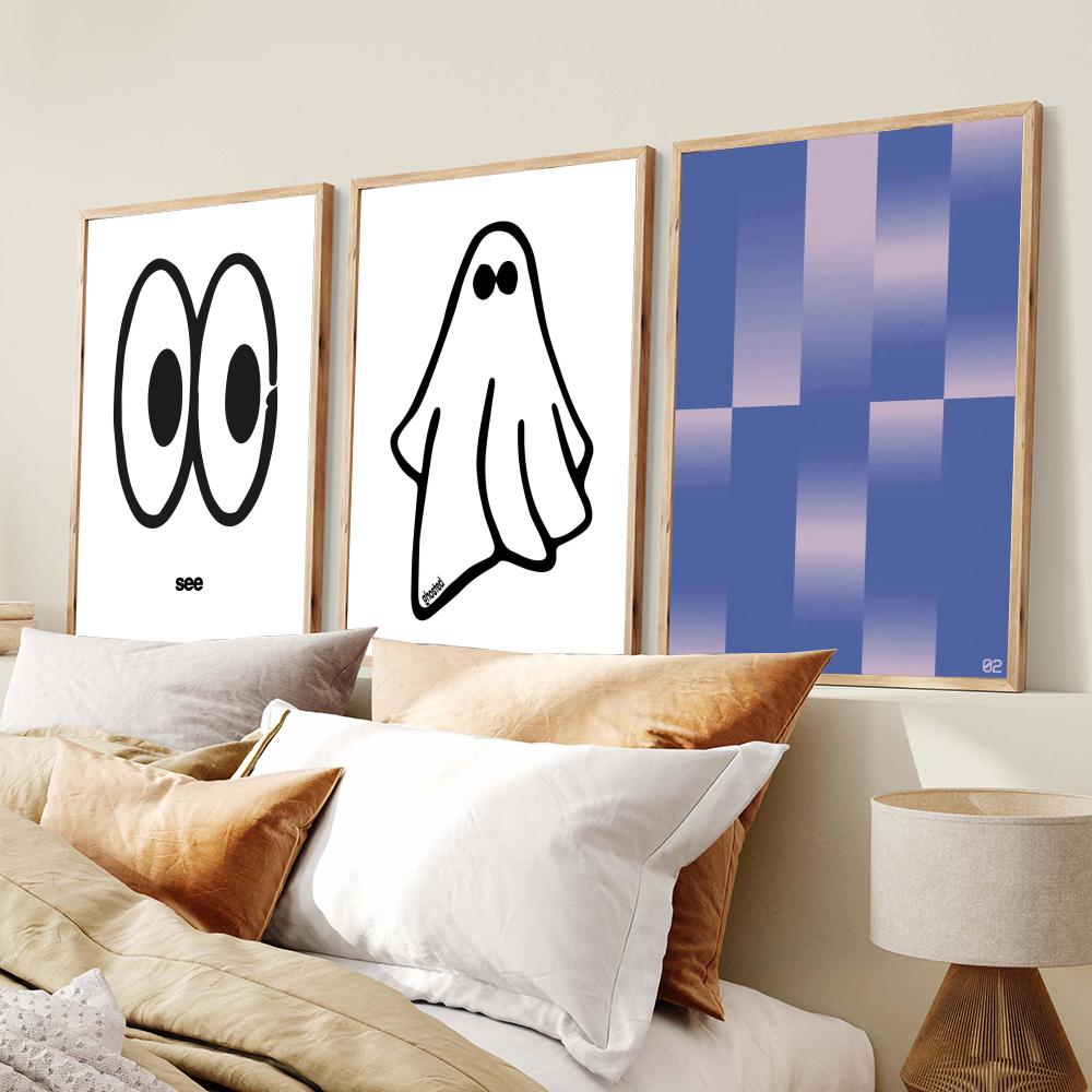 Poster Adam Foster Gaya Japand - Home Decor Japandi Style ulasan dan harga