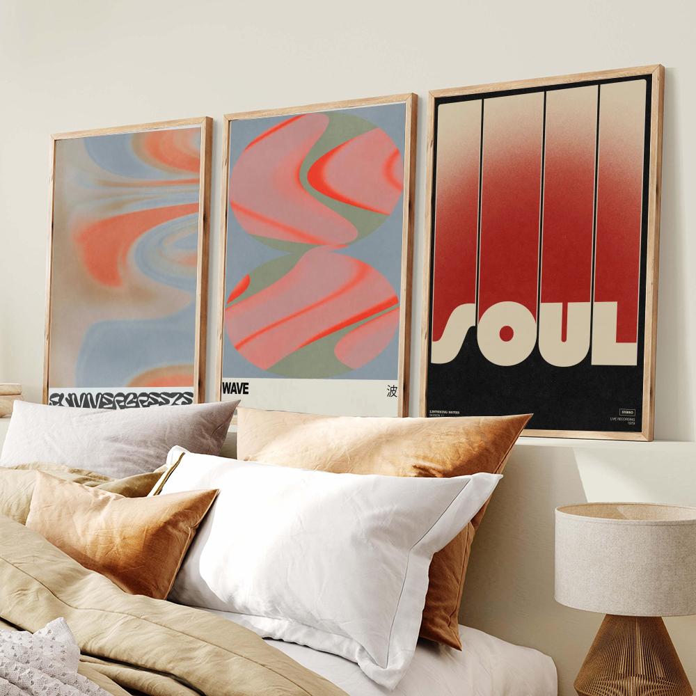 Lukisan Kaligrafi Henry M Gaya - Home Decor Japandi Style ulasan dan harga