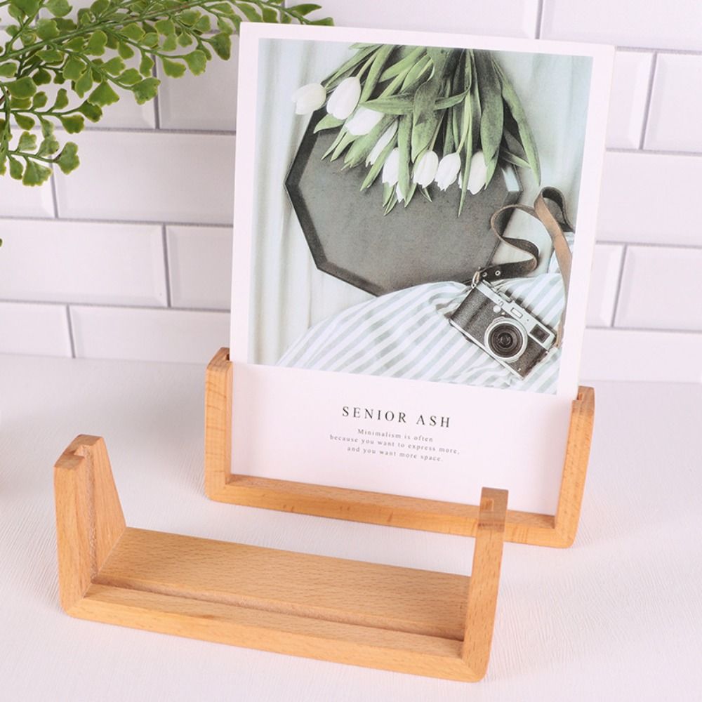 Bingkai Foto Berlampu Desain U - Bamboo Photo Frame ulasan dan harga