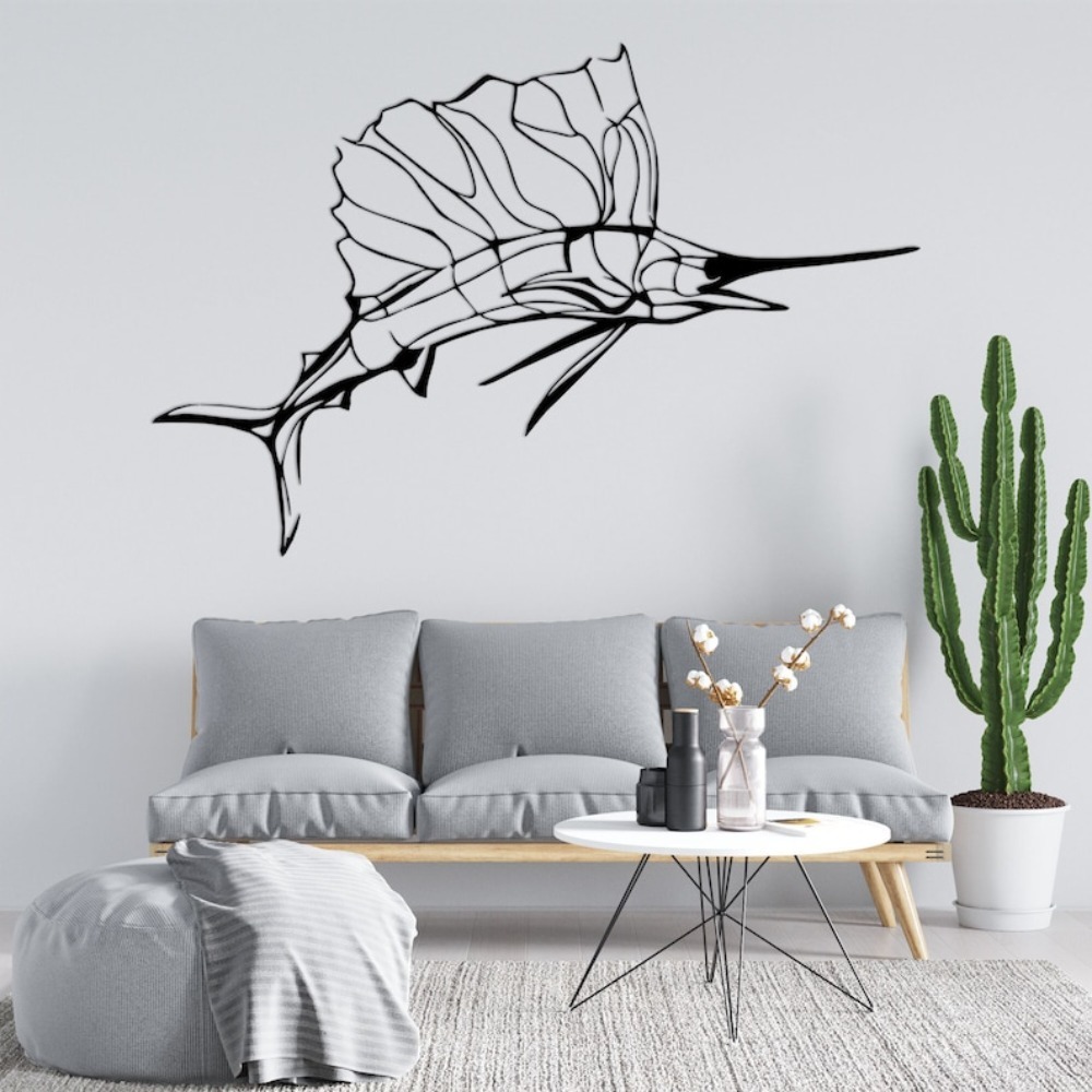 Seni Dinding Logam Nautical Be - Home Decor Nautical ulasan dan harga