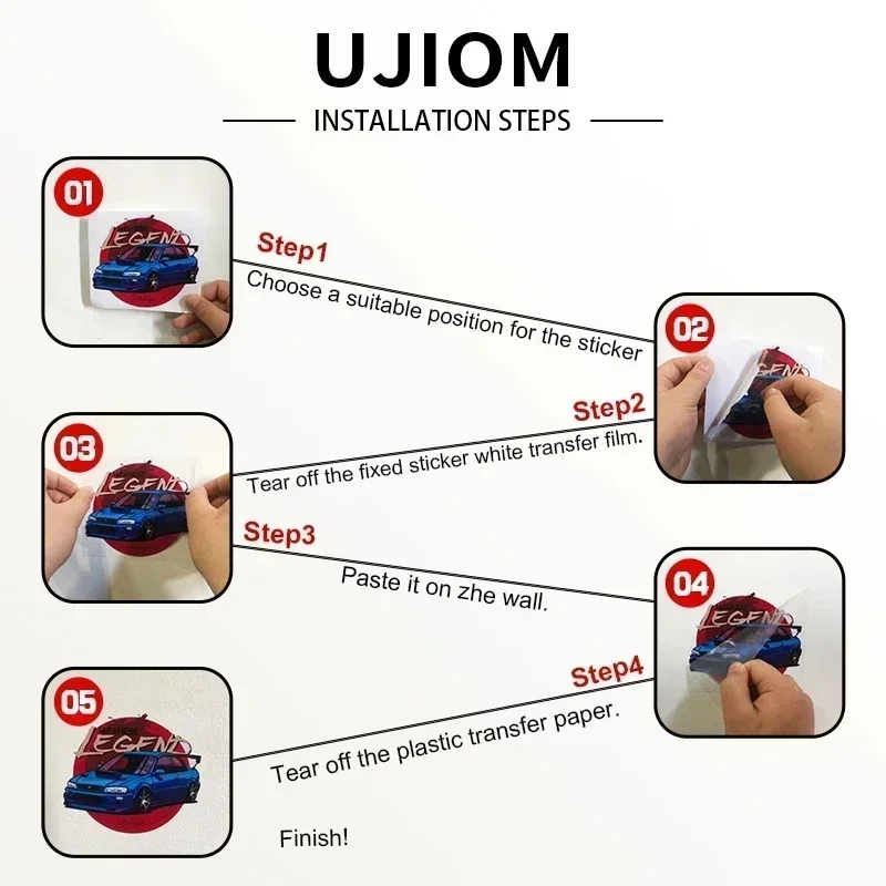 UJIOM Stiker Dinding Gadis Got - Home Decor Ai Free ulasan dan harga
