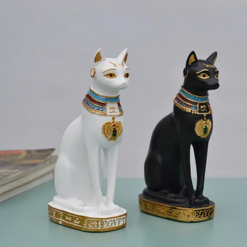 Patung kucing ornamen patung k - Home Decor Egypt ulasan dan harga