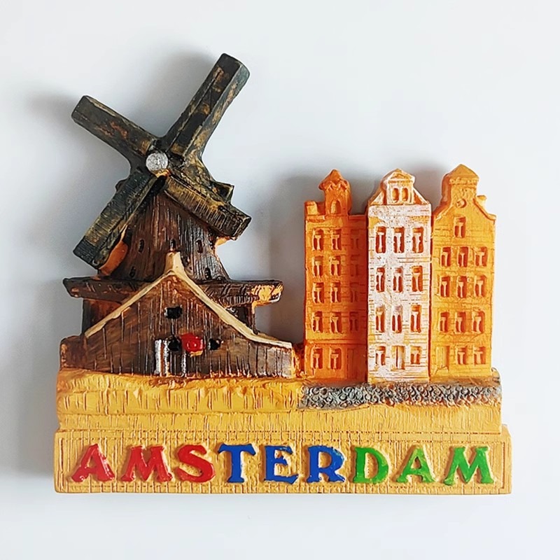 Magnet Kulkas Belanda Aruba Su - Home Decor Netherlands ulasan dan harga