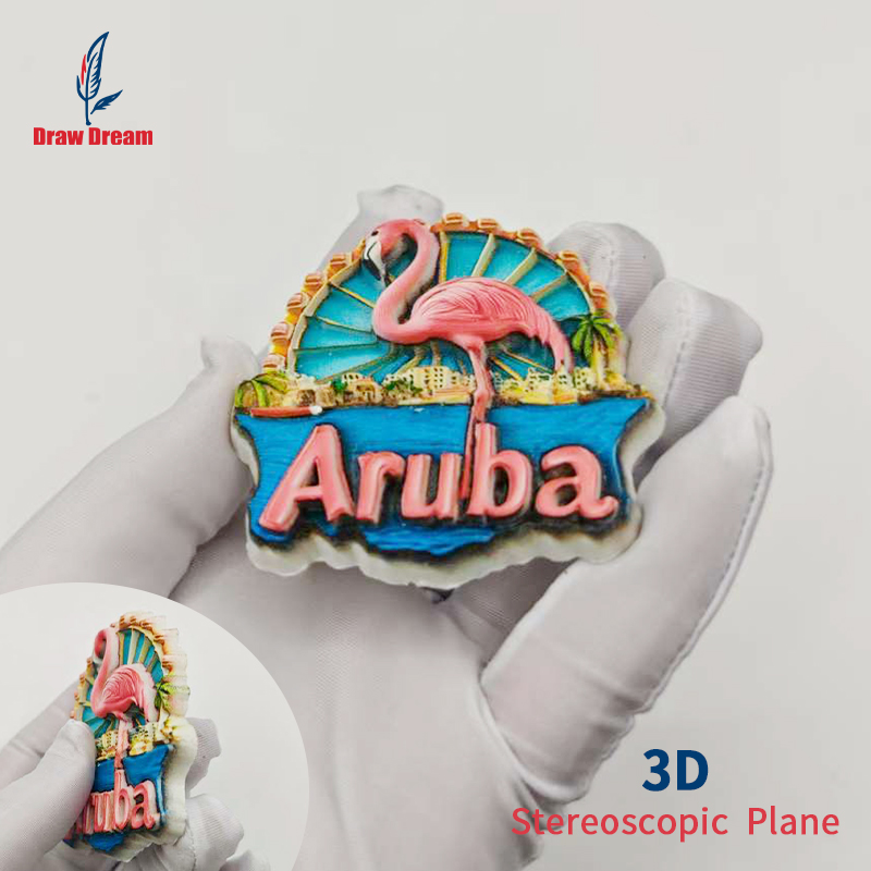 1 Buah Magnet Kulkas 3D Beland - Home Decor Netherlands ulasan dan harga