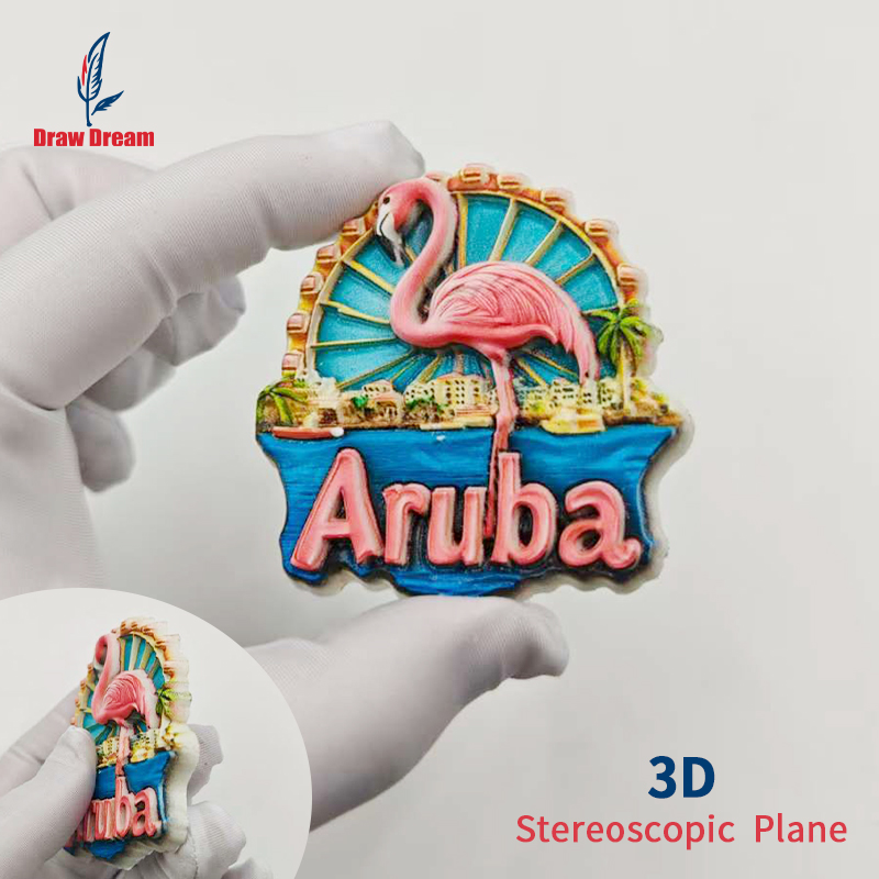 1 Buah Magnet Kulkas 3D Beland - Home Decor Netherlands ulasan dan harga