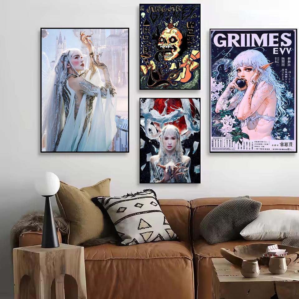 Poster Majalah Penyanyi Pop G_ - Home Decor Magazine ulasan dan harga