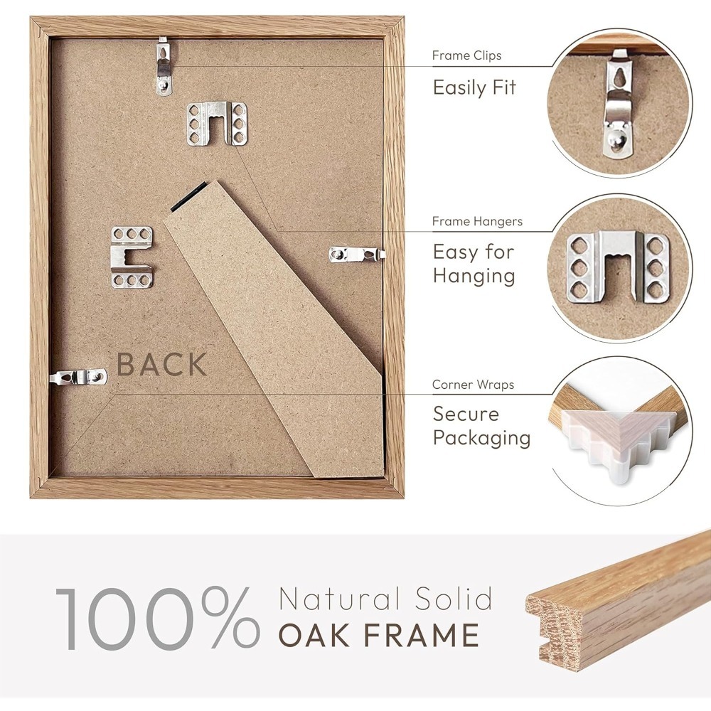 Bingkai Foto 4x6, Bingkai Foto - Bamboo Photo Frame ulasan dan harga