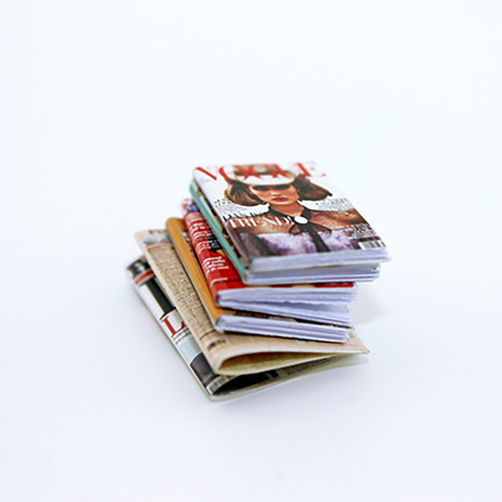 6 Buah 1/12 Aksesori Miniatur  - Home Decor Magazine ulasan dan harga