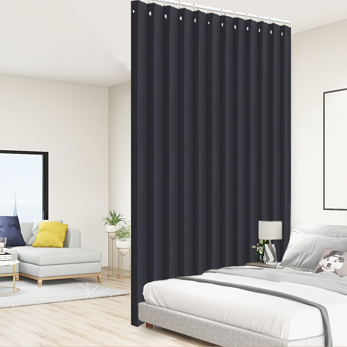 Panel Tirai Pembatas Ruangan u - Room Divider Screen ulasan dan harga