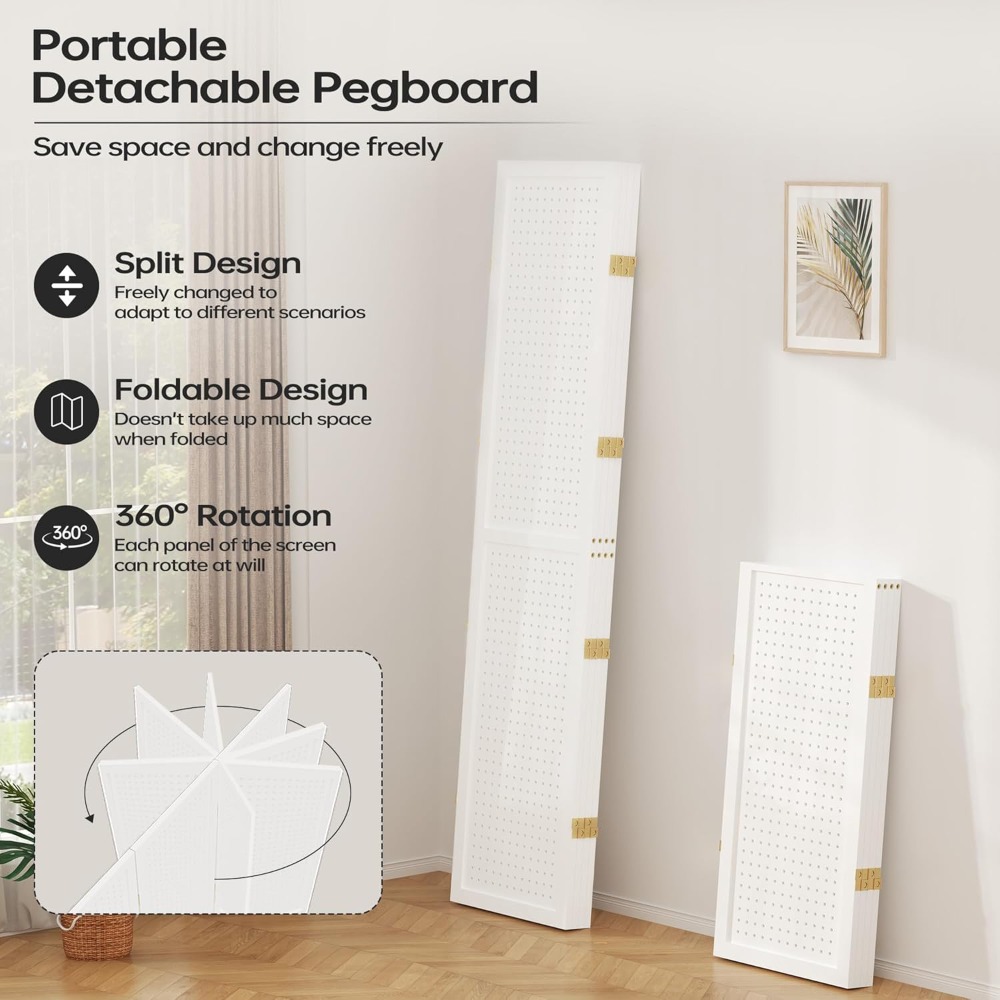 Pembatas Ruangan Lipat Kayu 5. - Room Divider Screen ulasan dan harga