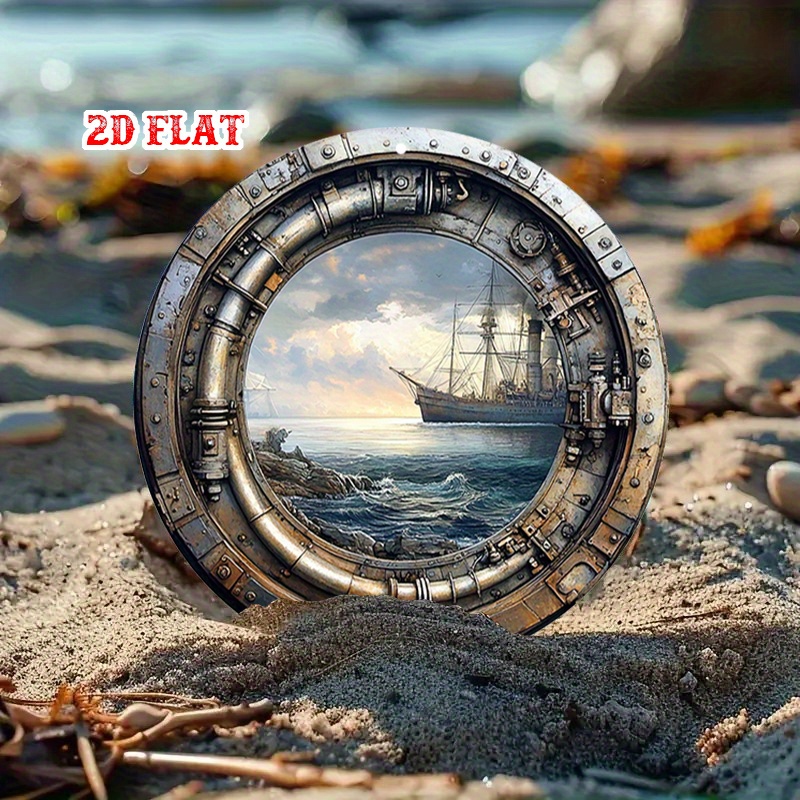 [2D Flat] Papan Dinding Logam  - Home Decor Nautical ulasan dan harga